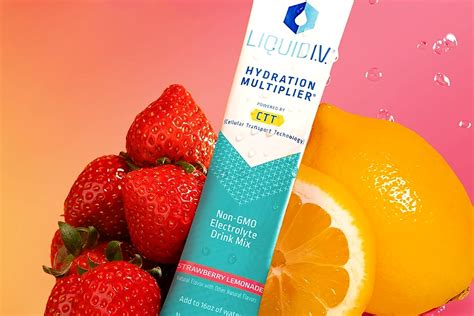 Strawberry Lemonade Expands Liquid Iv Hydration Multiplier Menu