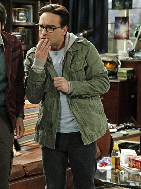 Tv Series The Big Bang Theory Leonard Hofstadter Green Jacket