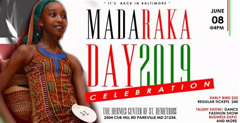 Madaraka Day Celebration In Baltimore Md On June 8 2019 Purchase