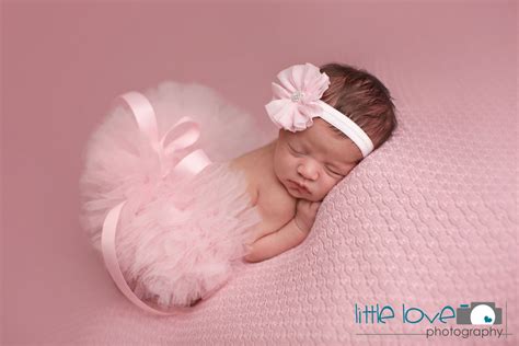Light Pink Newborn Tutu And Headband Pink Tutu Set Newborn