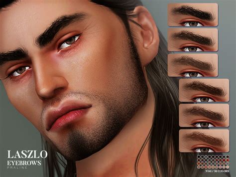 The Sims Resource Laszlo Eyebrows N141