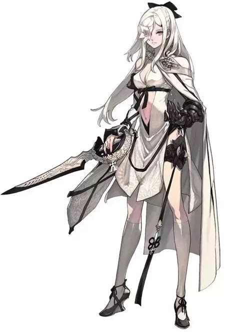 In Anime Why Do Highly Skilled Swordswomen Have White