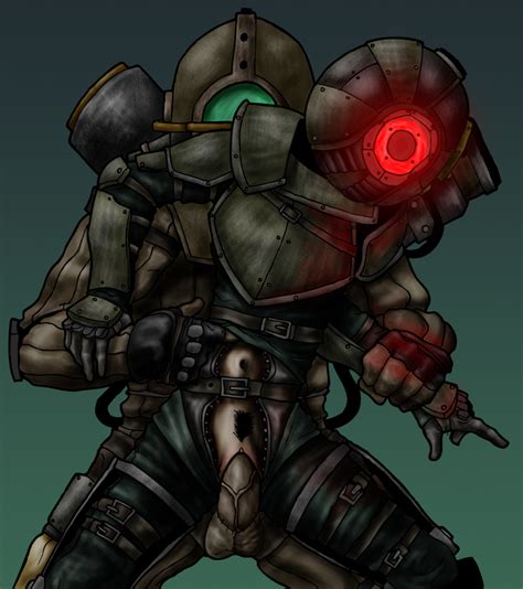 Rule 34 Big Daddy Big Sister Bioshock Bioshock 2 Machine Penis Pussy