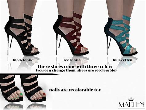 The Sims Resource Madlen Greta Shoes