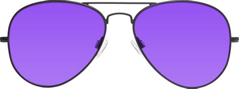Black Grandpa Thin Aviator Tinted Sunglasses With Purple Sunwear Lenses Yesterday