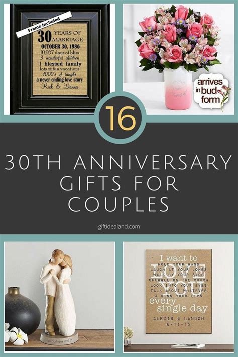 For the couple with big ideas. 30 Good 30th Wedding Anniversary Gift Ideas For Him & Her ...