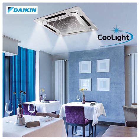 Daikin Ceiling Mounted Cassette Type Air Conditioner Shelly Lighting