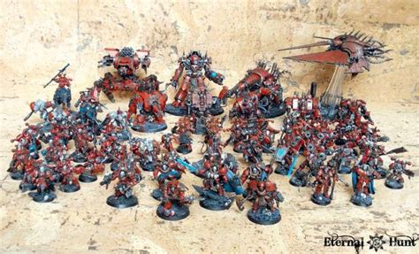 Army Chaos Chaos Space Marines Conversion Khorne Khornes Eternal