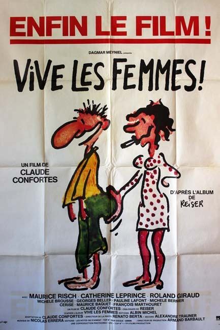 dreammovies affiche originale du film vive les femmes 1984 confortes