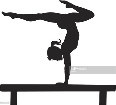 gymnastics images gymnastics poses machine silhouette portrait girl silhouette paper