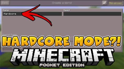 Hardcore Mode For Minecraft Pocket Edition 1 14