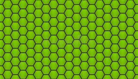 Green Honeycomb Background Stock Illustration Illustration Of Cell