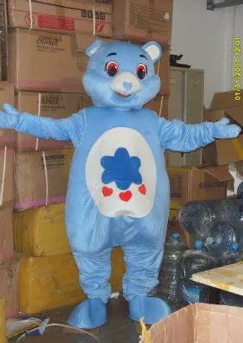 Hot Sale Professional Mascot Costume Adult Size Fancy Dress Blue Care