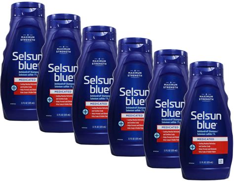 Selsun Blue Medicated Anti Dandruff Shampoo With Menthol 11 Maximum