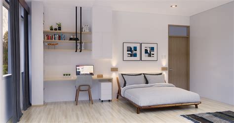 Interior set kamar tidur minimalis duco jepara. Kamar Tidur Gaya Modern - Cilacap | InteriorDesign.id