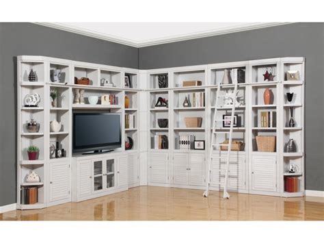 Parker House Boca Eleven Piece Deluxe Entertainment Center Two Wall