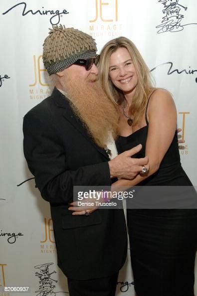 Musician Billy Gibbons And His Wife Gilligan Gibbons Arrive At