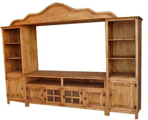 Western Rustic Ranch Tv Stand Entertainment Center Rustic Furniture