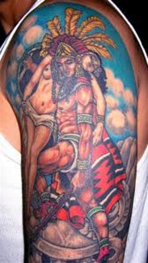 Aztec Tattoo Designs And Meanings Aztec Tattoo Ideas And Symbolism
