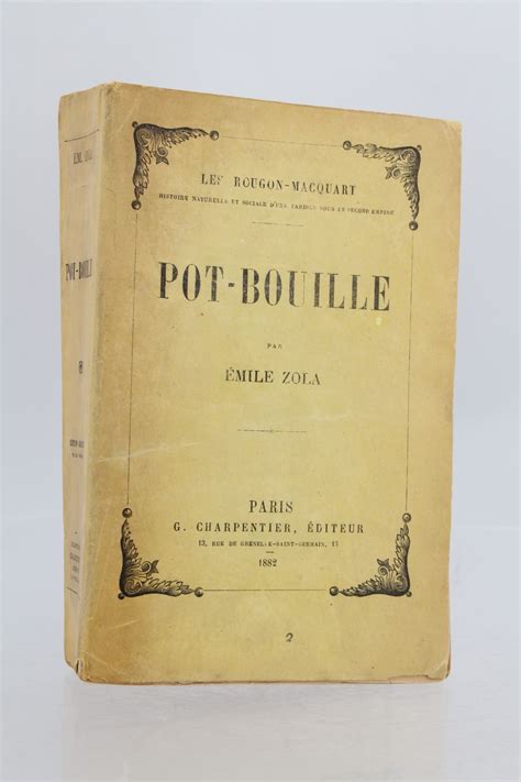 Zola Pot Bouille Edition Originale Edition