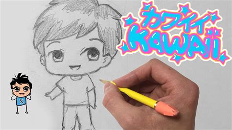 How To Draw A Kawaii Chibi Boy For Beginners Easy Step By Step