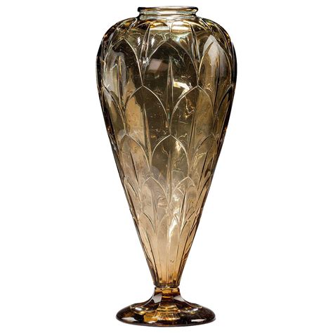 Art Deco Tall Vase At 1stdibs