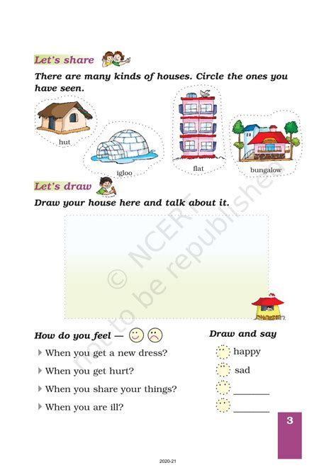 Ncert Book Class 1 English Marigold Chapter 1 A Happy Child Psc Hunt