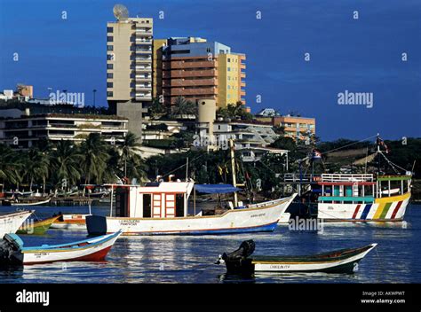 Venezuela Nueva Esparta State Margarita Island Pampatar Harbour And