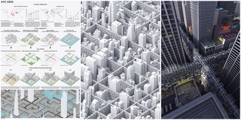 Nyc Grid Continuous Skyscraper Above Streets Evolo Architecture