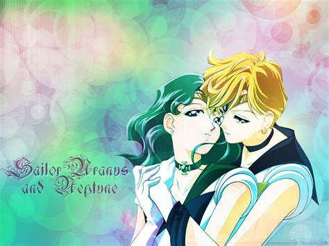 Sailor Uranus And Sailor Neptune Sailor Moon Wallpaper 23589023 Fanpop