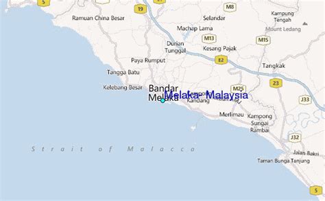 Melaka Malaysia Tide Station Location Guide