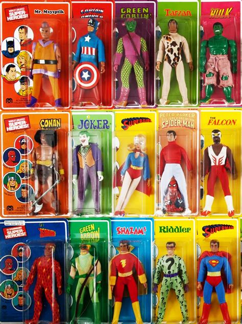 Mego Action Figures The Captain America Can Be Seen In The Film