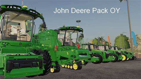 John Deere Pack Oy Mp V195 Fs19 Farming Simulator 19 Mod Fs19 Mod