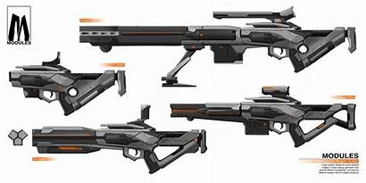 Weapons Artstation Guns Sci Fi Concept Weapon