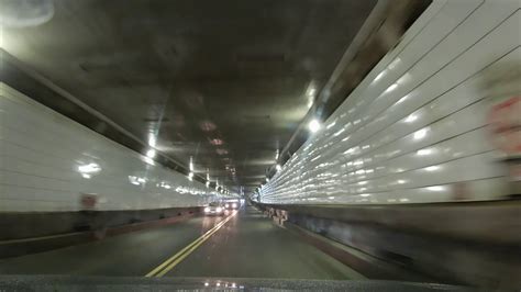 Driving Through The Detroitwindsor Tunnel From Usa To Canada Youtube