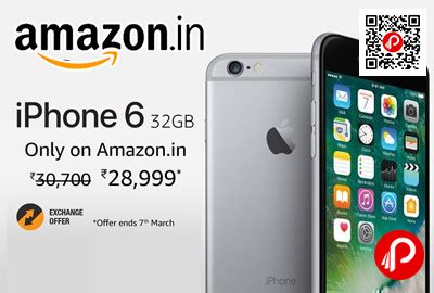 The apple iphone 6 features a 4.7 display, 8mp back camera, 1.2mp front camera, and a 1810mah battery capacity. Apple iPhone 6 Mobile 32GB Space Grey at Rs.28999 Only ...