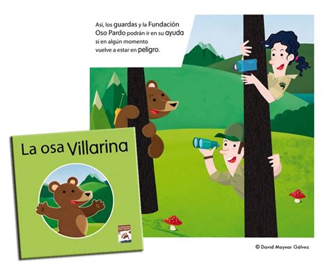 La Osa Villarina Illustrated Book Fundación Oso Pardo Oso Pardo