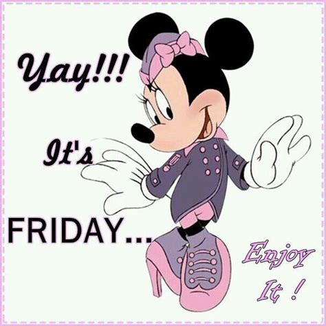Yay Its Friday Minnie Mouse Clipart Minnie Mouse Pictures Minnie