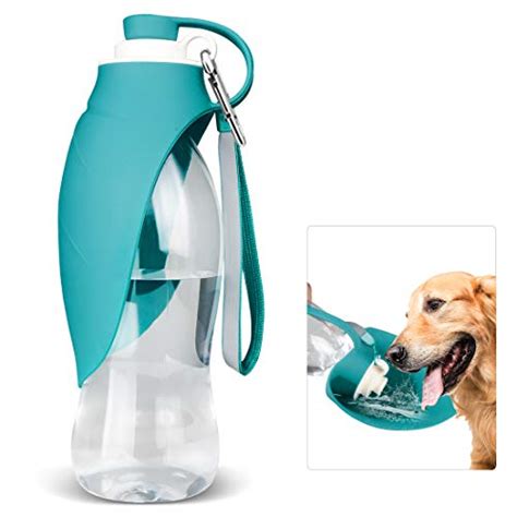 Tiovery Dog Water Bottle Portable Pet Water Dispenser Feeder Leak