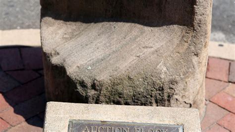Controversial Slave Auction Block To Remain In Downtown Fredericksburg