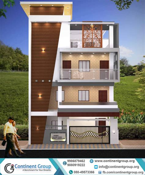 Elevation Designs For 3 Floor Building Home Ideas 3d Design