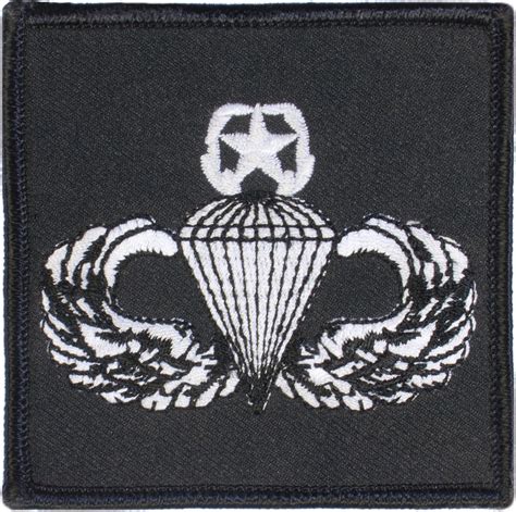 Master Parachutist Badge Square Us Military