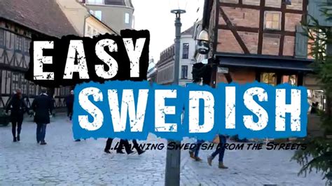 Easy Swedish 1 Typical Swedish Youtube