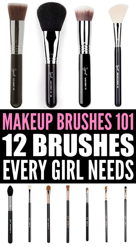 Makeup Brushes 101 12 Makeup Brushes Every Girl Needs
