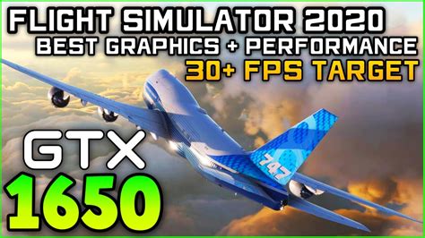 Microsoft Flight Simulator 2020 Acer Nitro I5 Gtx 1650 Gtx 1650