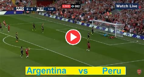 Get a summary of the peru vs. Live FIFA Football | Peru vs Argentina (PER v ARG) Free ...