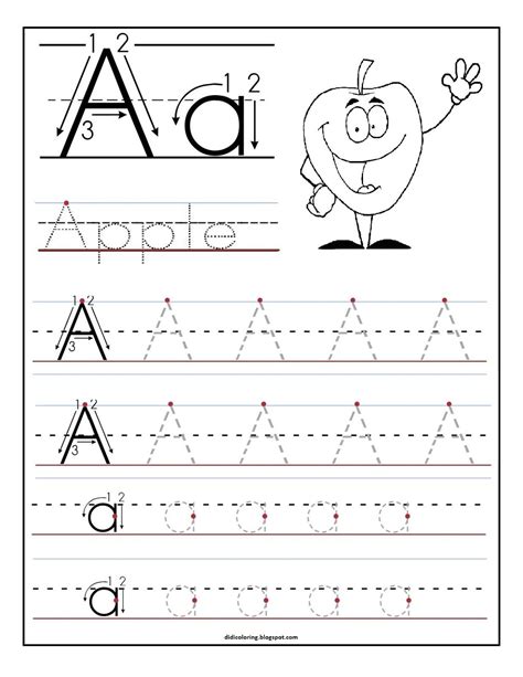 Best Preschool Writing Worksheets Free Printable Letters Pdf For Printable Preschool