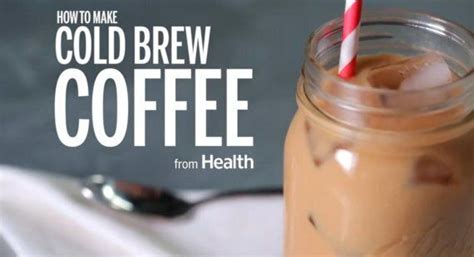 How To Make Cold Brew Coffee At Home Huffpost Uk Life
