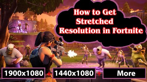 Easy Guide How To Get Stretched Resolution In Fortnite 🎮 Youtube