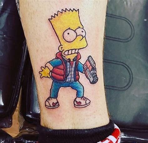 43 Tatuajes De Bart Simpson ¿qué Simbolizan Estos Diseños